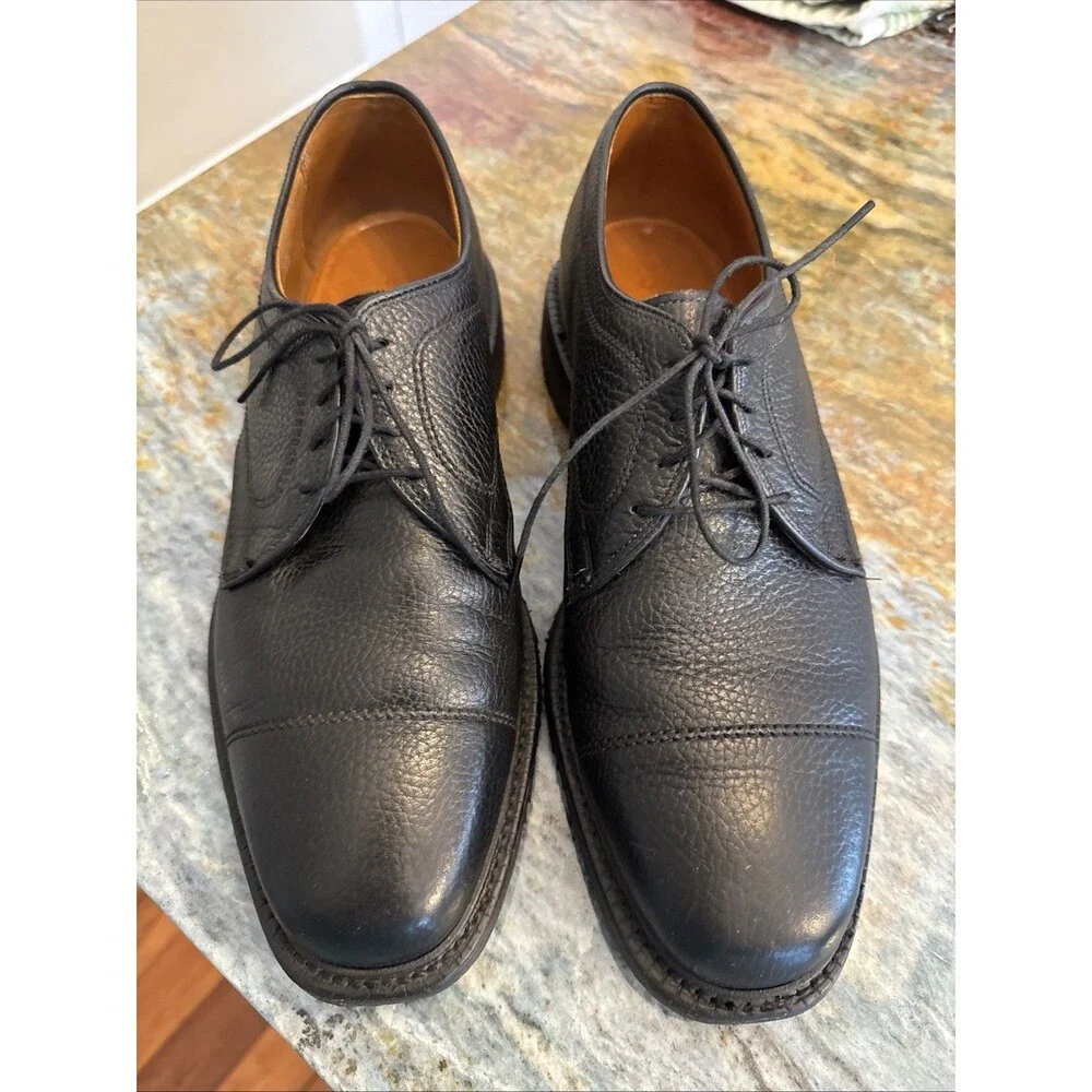 Mens Allen Edmonds “Becker” Business Casual Shoes Size 91/2 D 4802 black